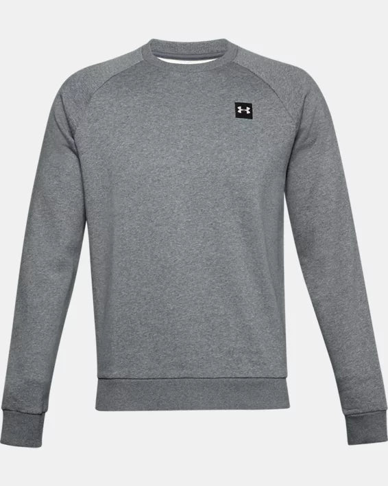  UA Rival WM Colorblock HD, Gray - men's sweatshirt