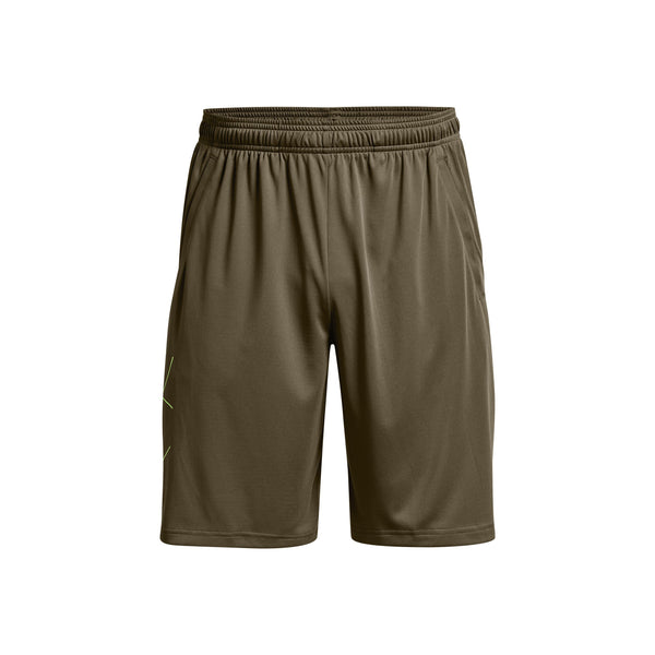 UA TECH BOXED LOGO SHORTS