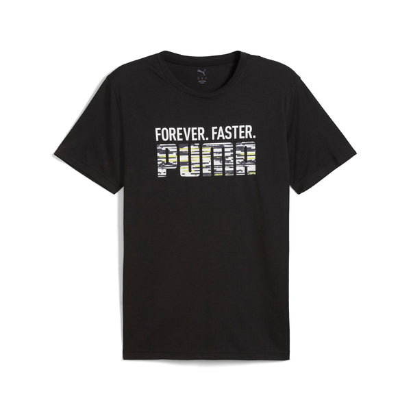 M GRAPHICS TRAIN FOREVER FASTER TEE