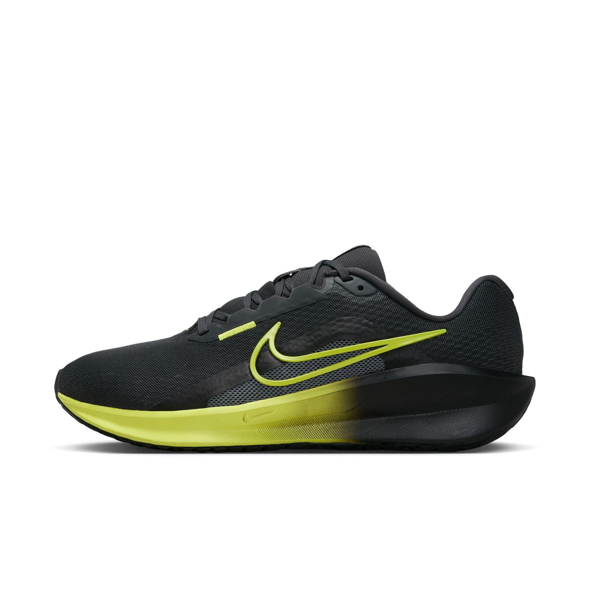 nike black green shoes