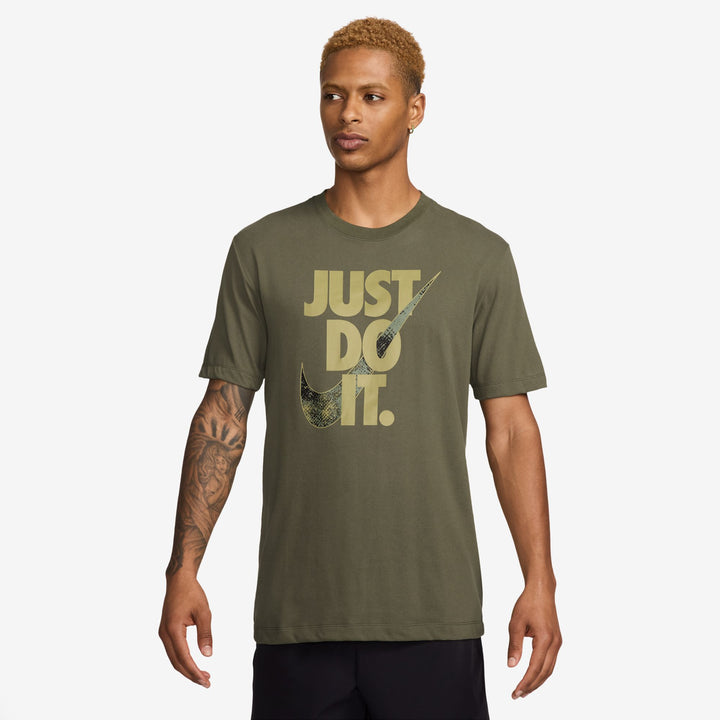 AS M NK DF TEE SS CAMO JDI Men Clothing Sports Training|Nike – SPL