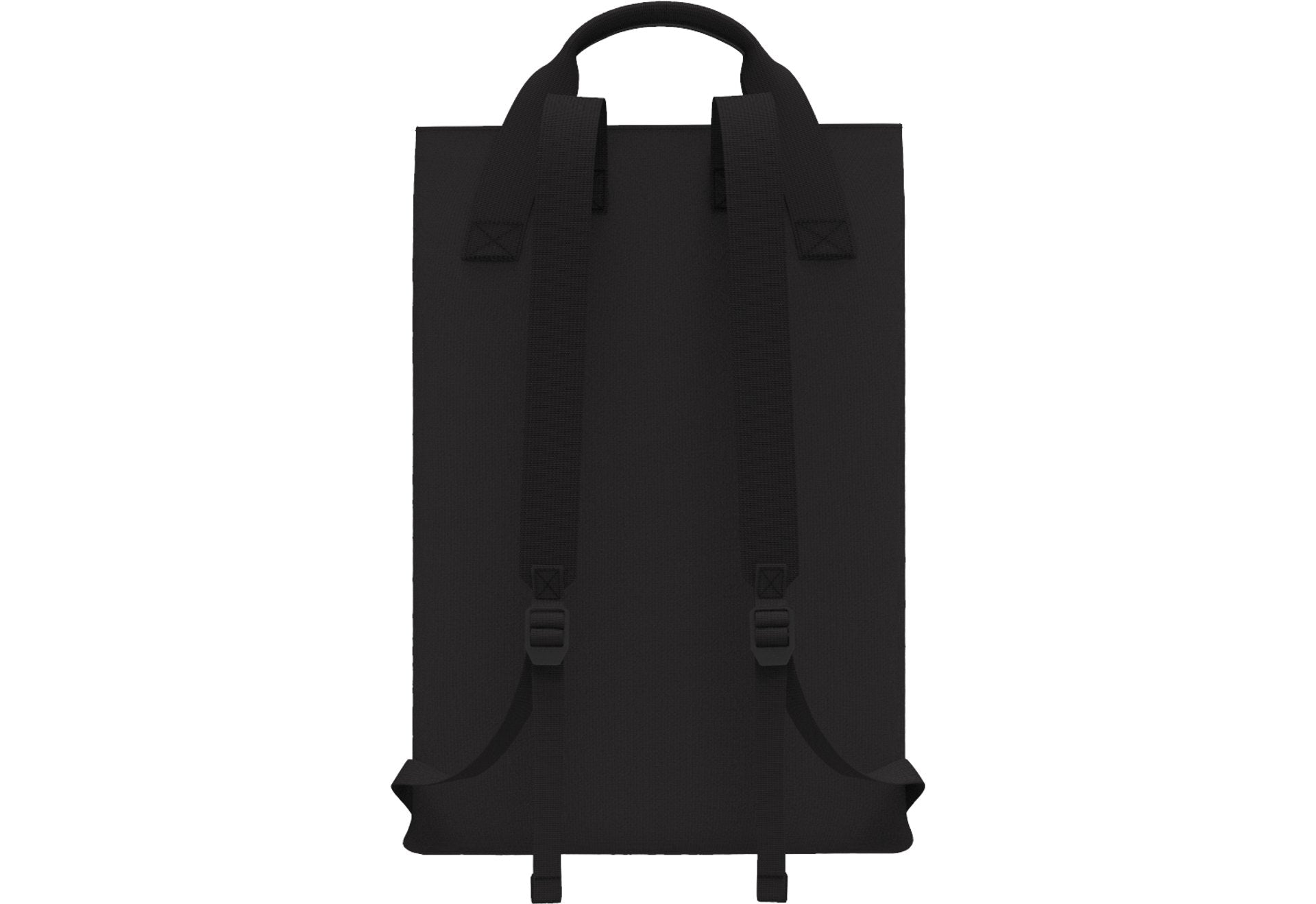BADBLOOD】 Perforated Leather Gym Sack - Black