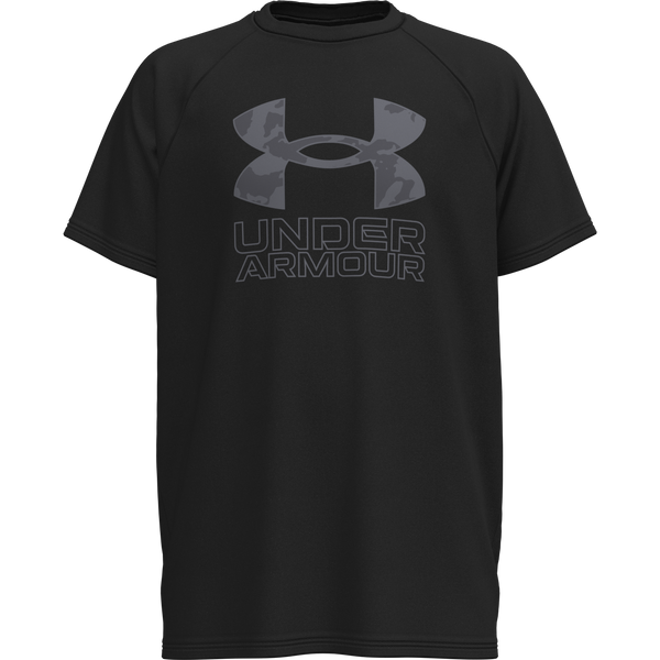 UA B TECH HYBRID PRINT SS