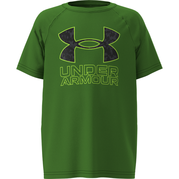 UA B TECH HYBRID PRINT SS