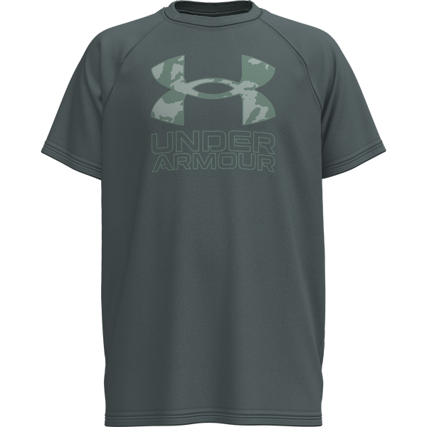 UA B TECH HYBRID PRINT SS