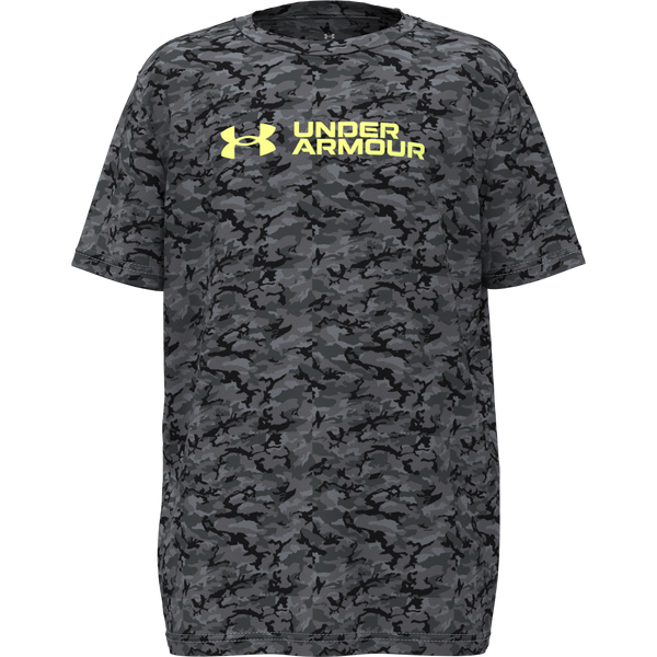 UA B AOP CAMO SS