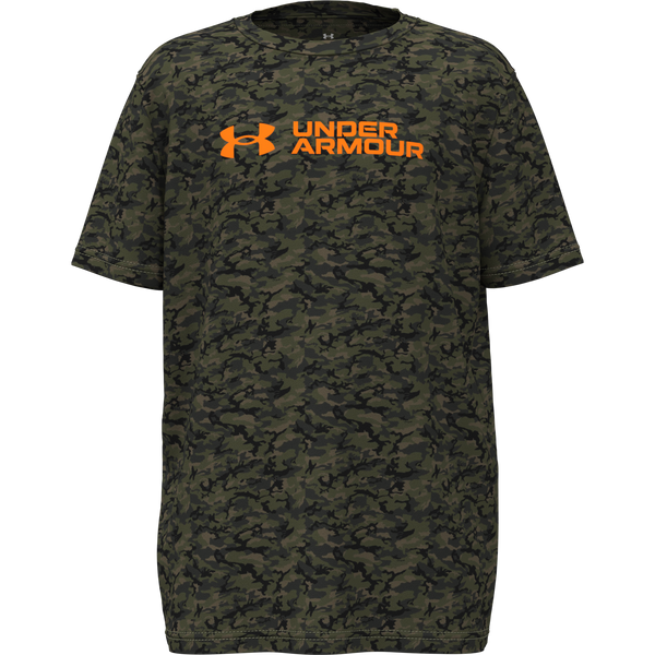 UA B AOP CAMO SS
