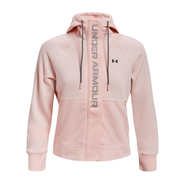 RIVAL FLEECE MESH FZ HOODIE