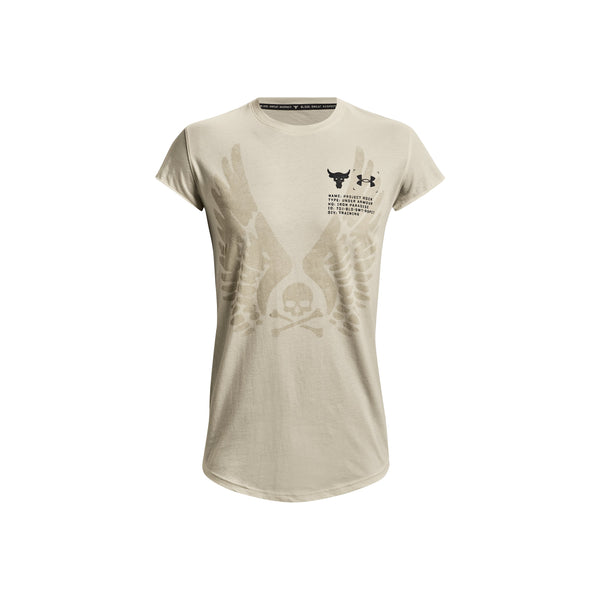 UA PROJECT ROCK CUTOFF TEE