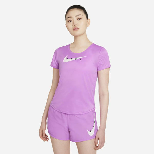 AS W NK SWOOSH RUN TOP SS