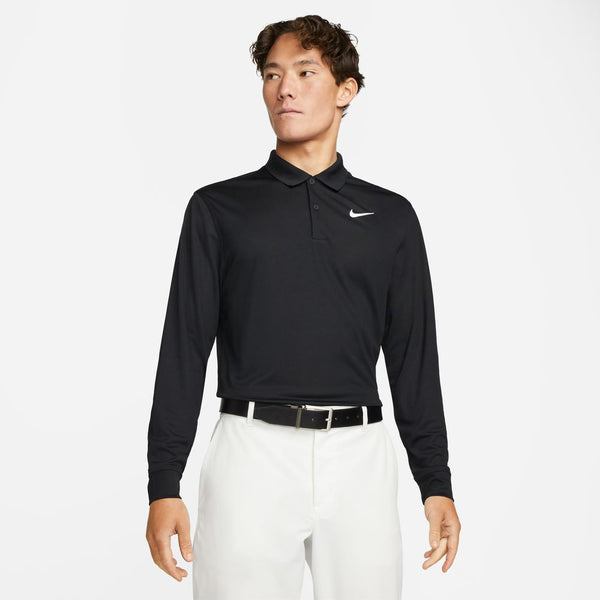 AS M NK DF VCTRY SOLID LS POLO